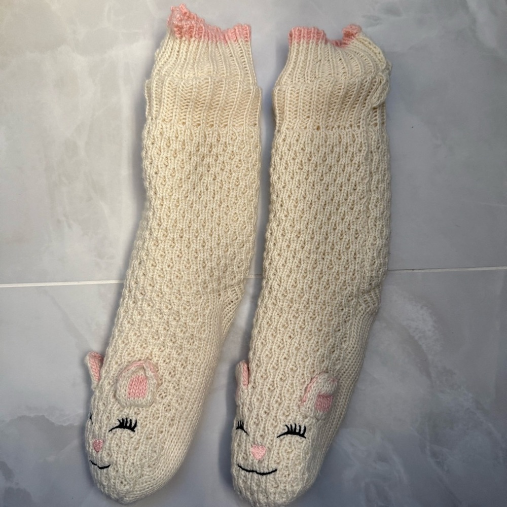 Jane & Bleecker animal slipper socks